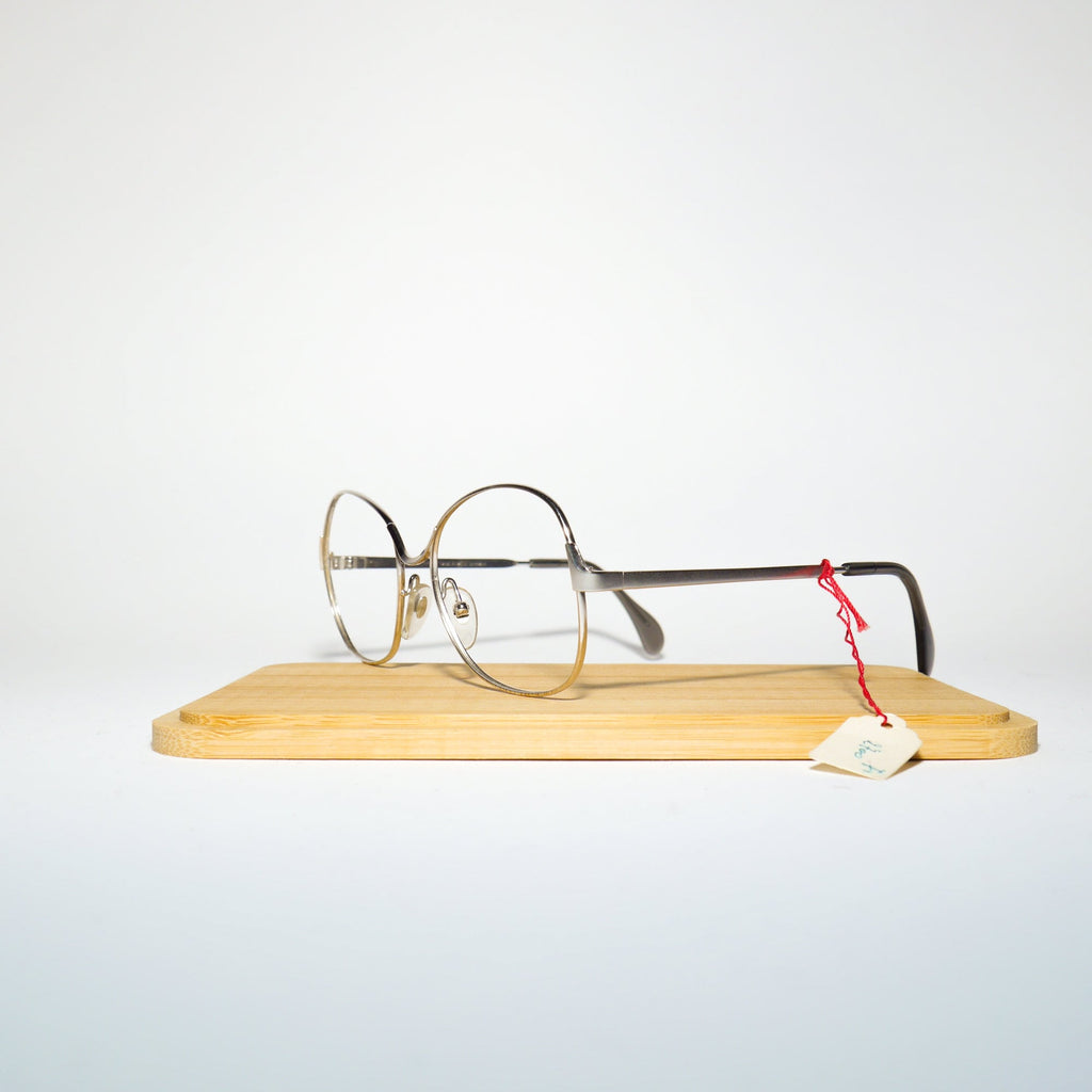 VINTAGE Optura ® premium silver eyeglasses 1970s | silver metal frames | retro glasses frames | oversize eyeglasses 52-16-125
