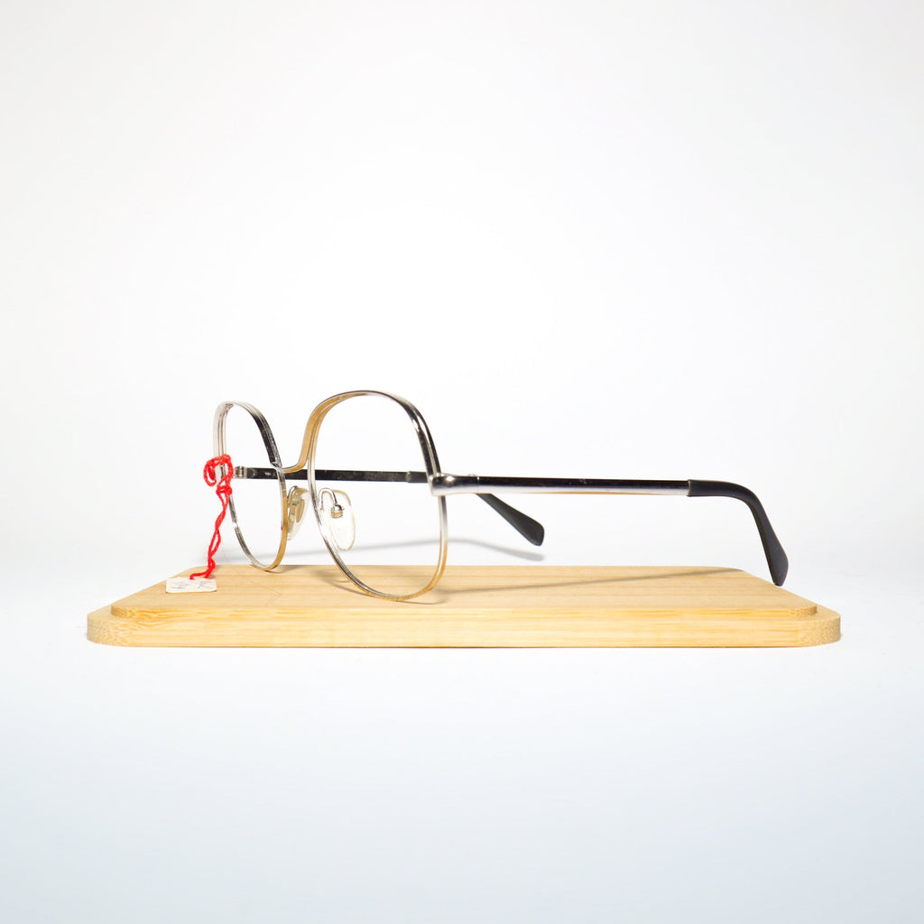 VINTAGE Böhler premium eyeglasses from 1970s | metal silver eyeglass frames | retro glasses frames | oversize eyeglasses 54-18-130