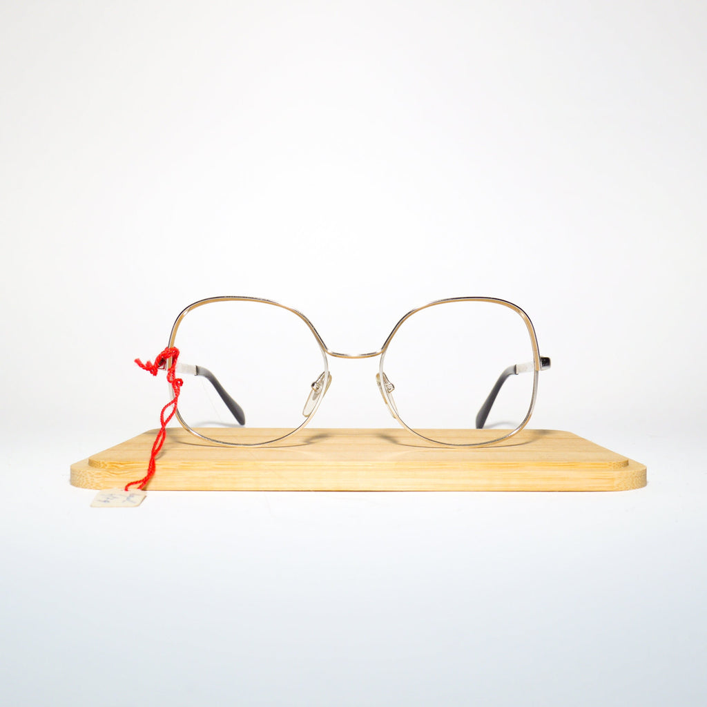 VINTAGE Böhler premium eyeglasses from 1970s | metal silver eyeglass frames | retro glasses frames | oversize eyeglasses 54-18-130